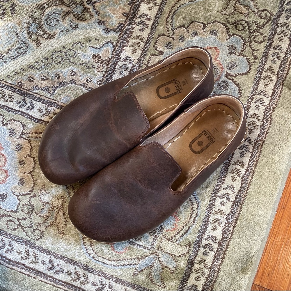 Women's Brown Leather Loafers